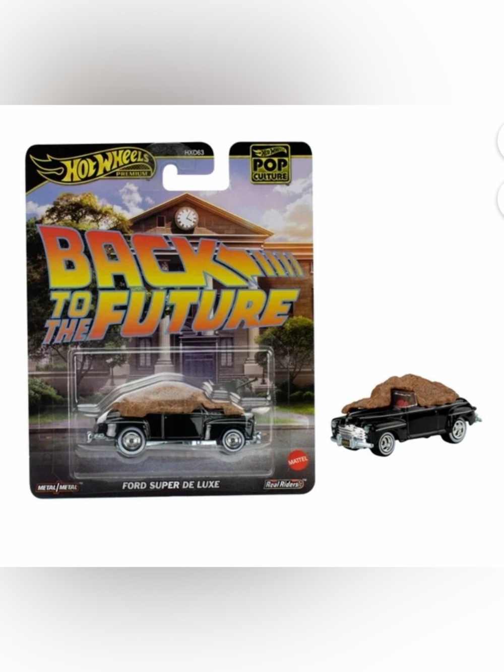 Hot Wheels Premium Back to the Future Ford Super De Luxe Pop Culture  NIP